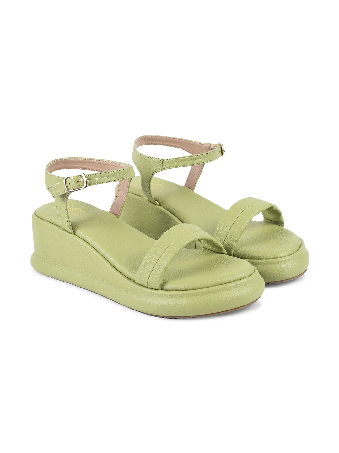 Platform Wedge Sandals for Women with Ankle Strap Buckle Closure JM Looks - Image 11