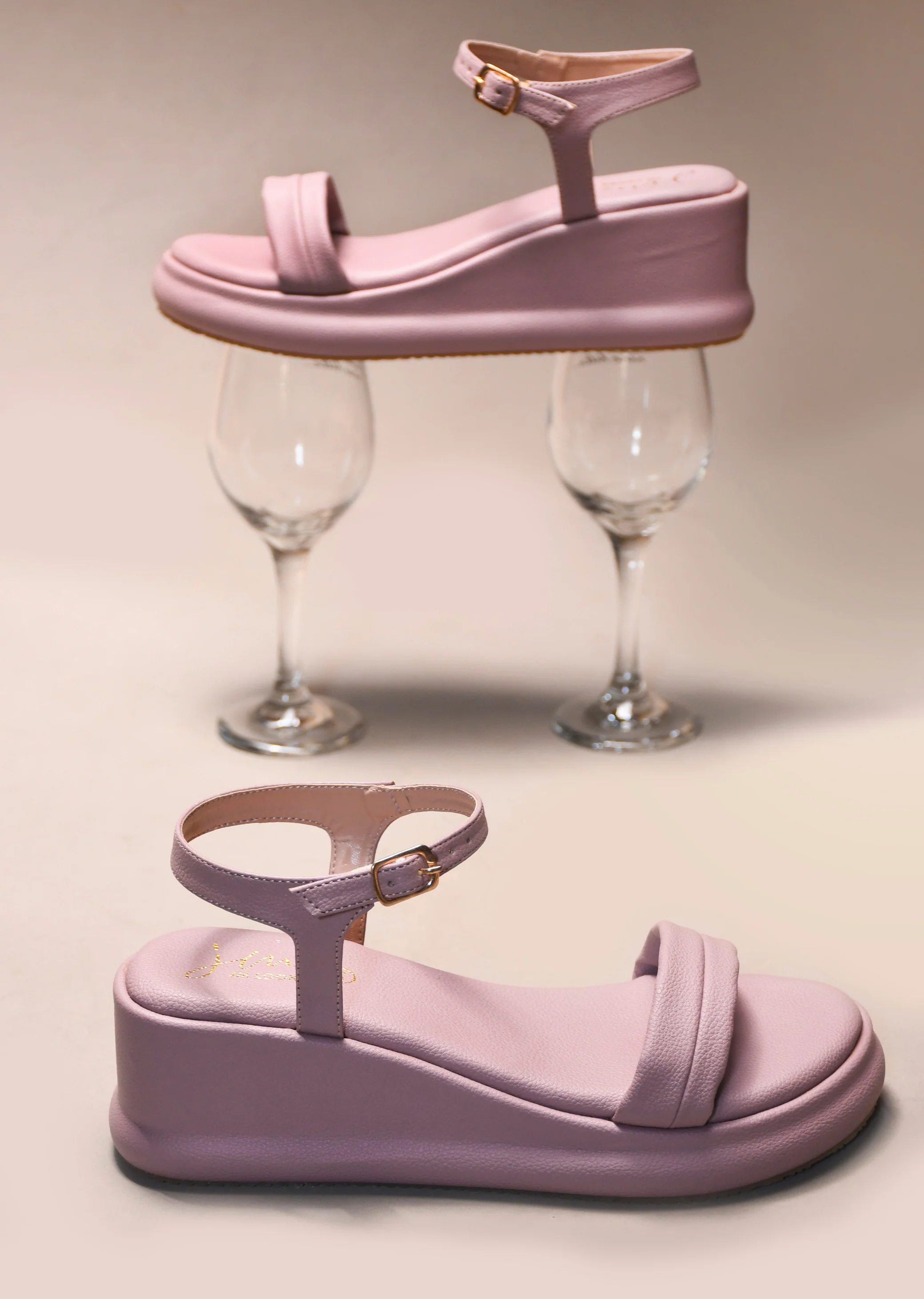 Platform Wedge Sandals for Women with Ankle Strap Buckle Closure JM Looks - Image 13
