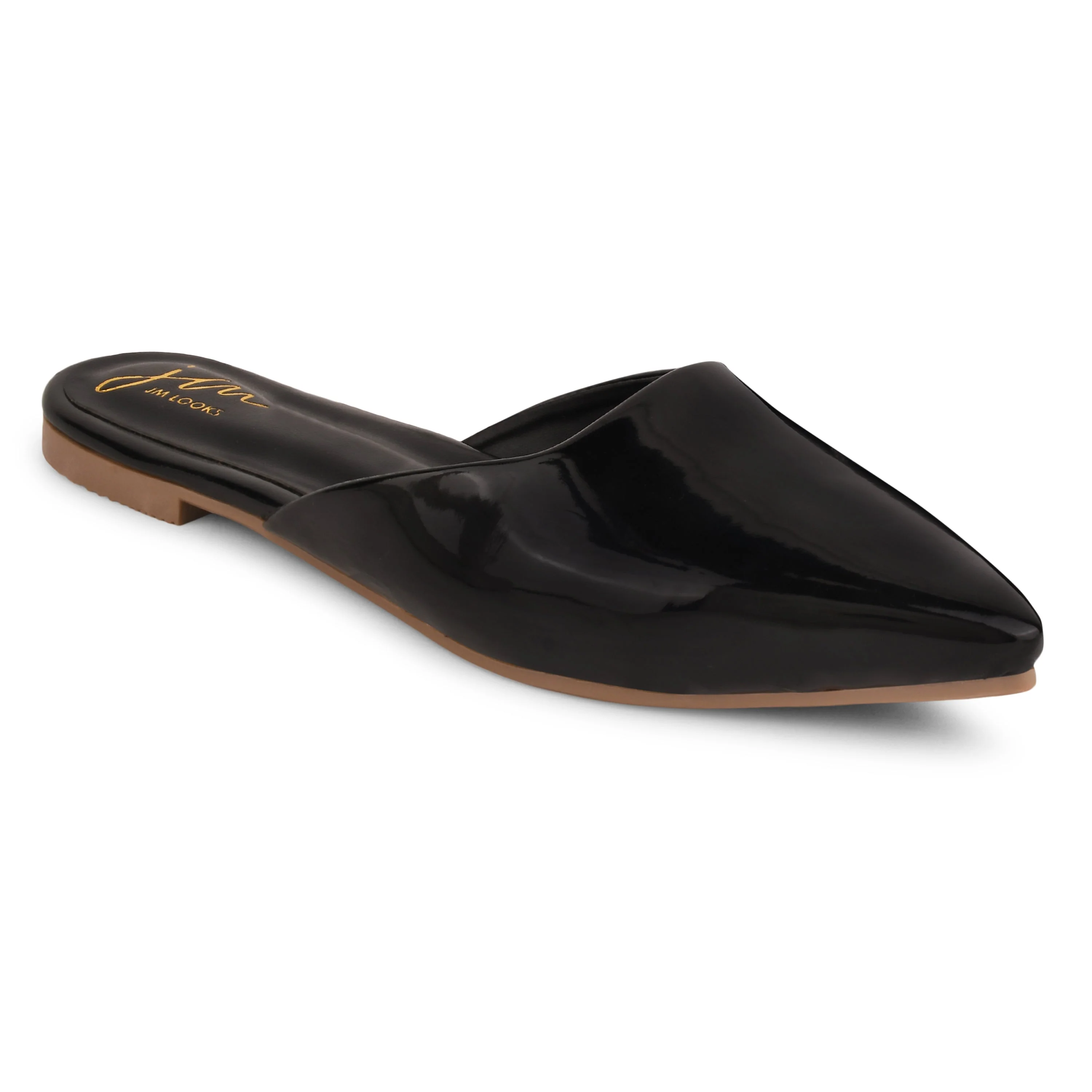 JM Looks Flat Sandals Back-open half belly for women - Image 12