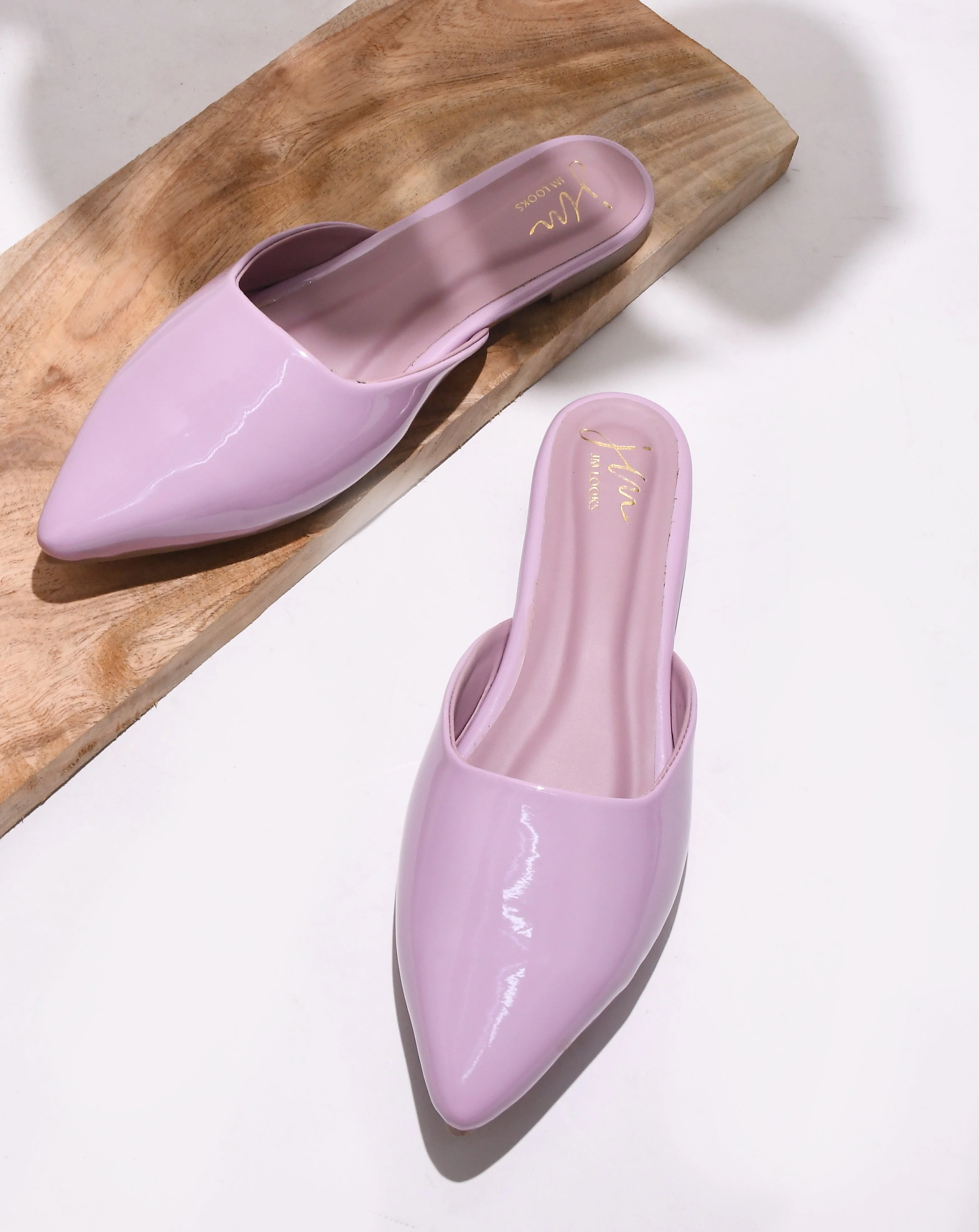 JM Looks Flat Sandals Back-open half belly for women - Image 13