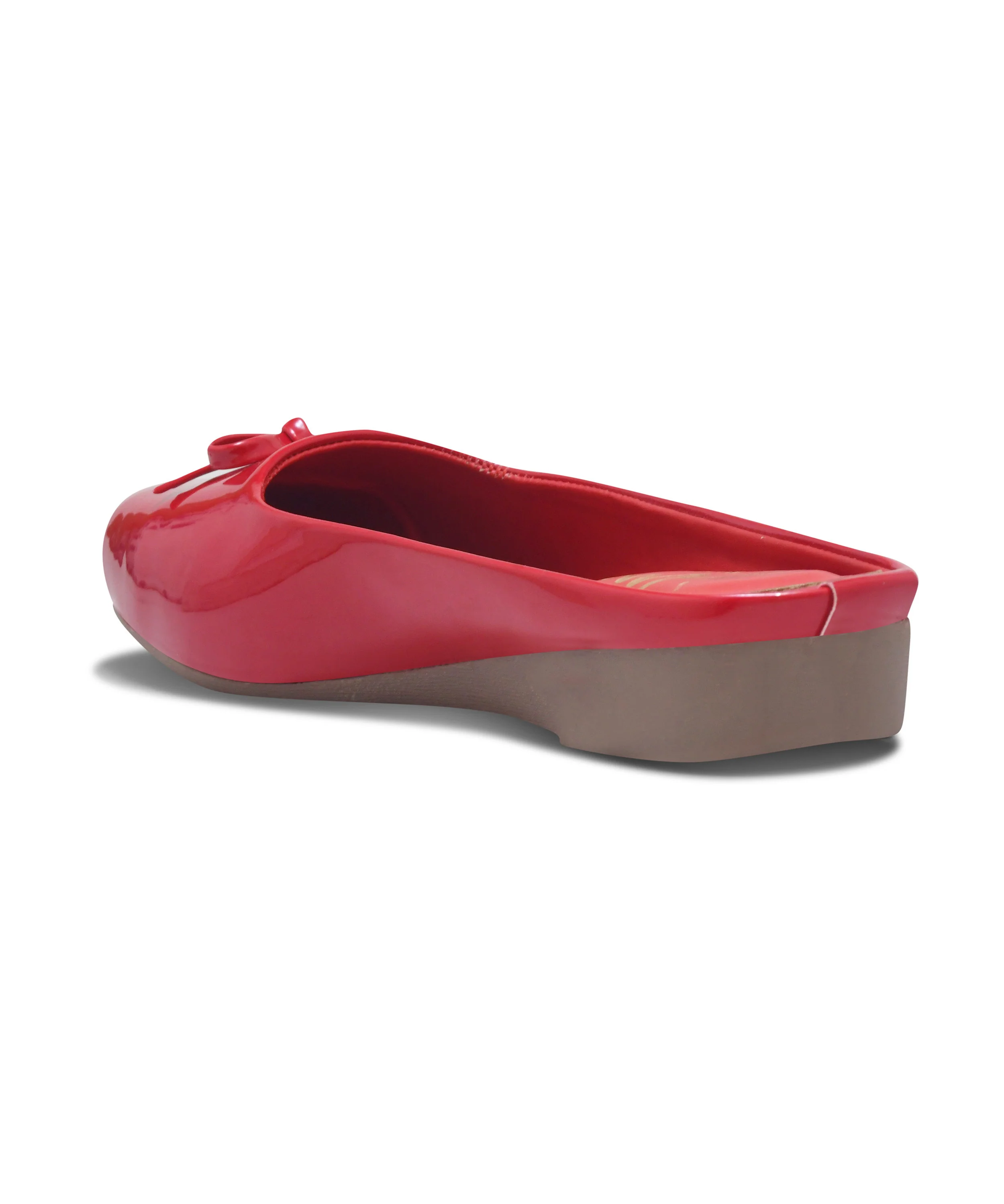 Women Bow Mules Wedge Heels Backless Closed Toe Casual Footwear - Image 24