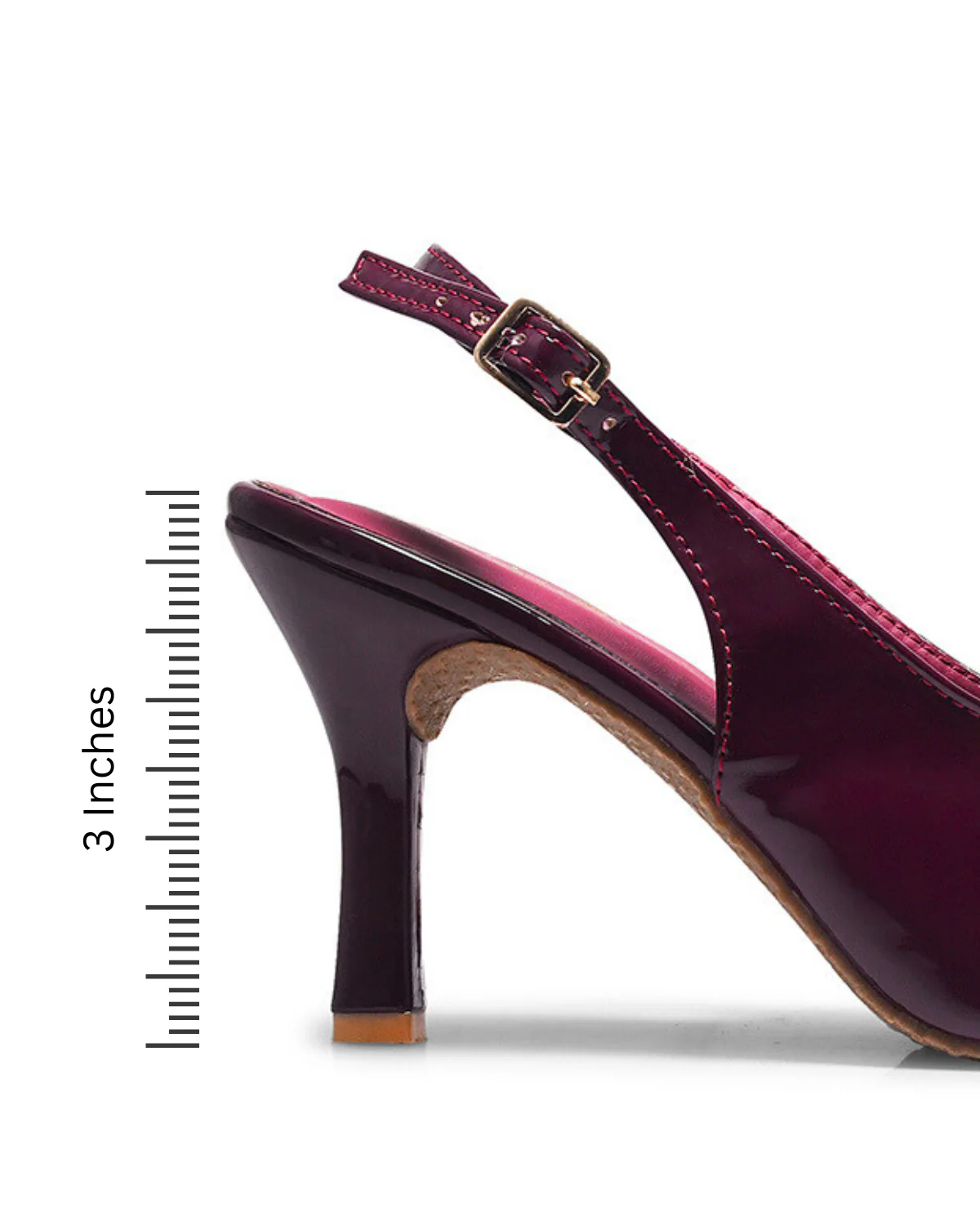 Bow Slingback Stiletto Heels Pointed Toe - Image 17