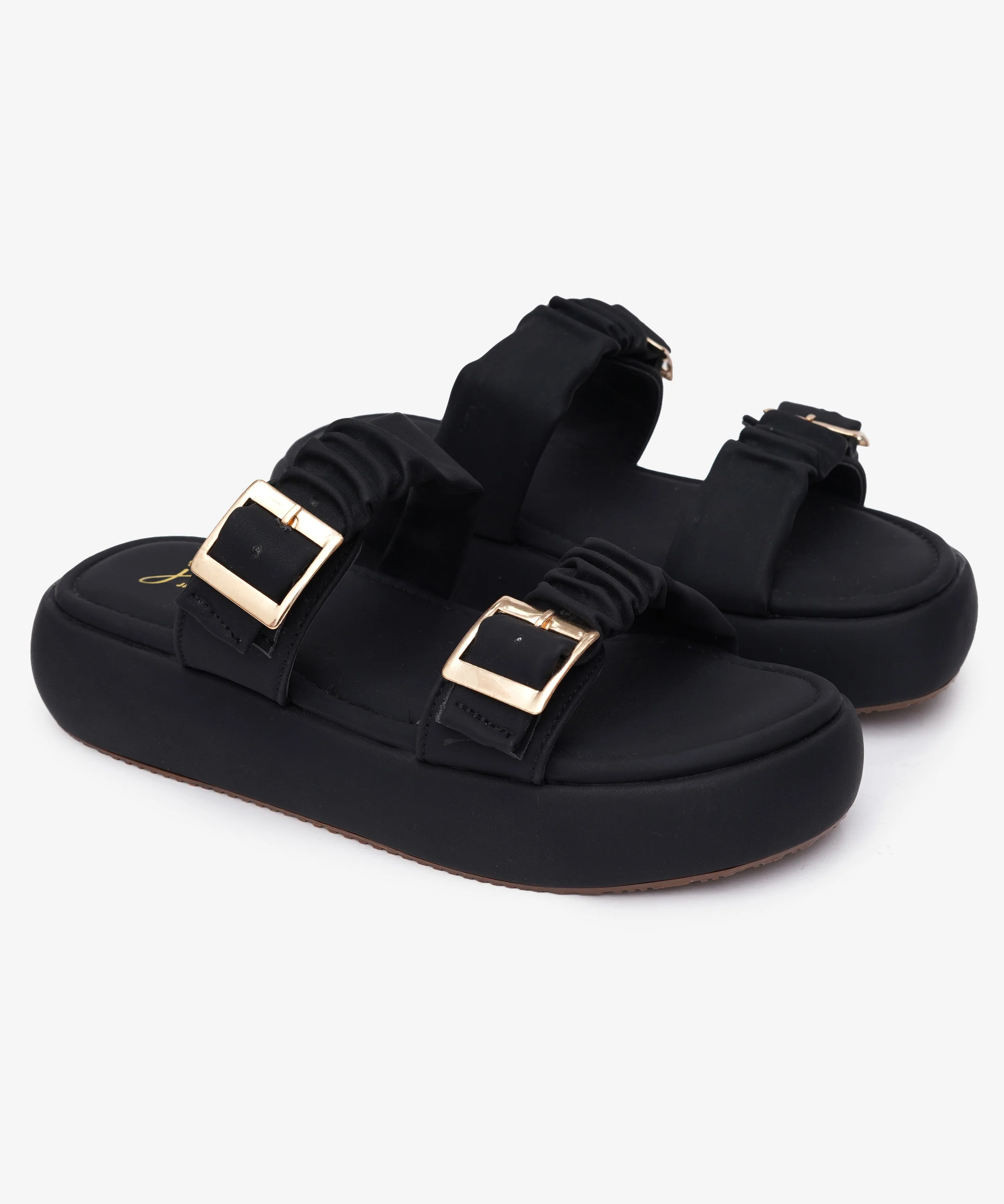 Casual Comfort Sandals with Buckle Detail - Image 12