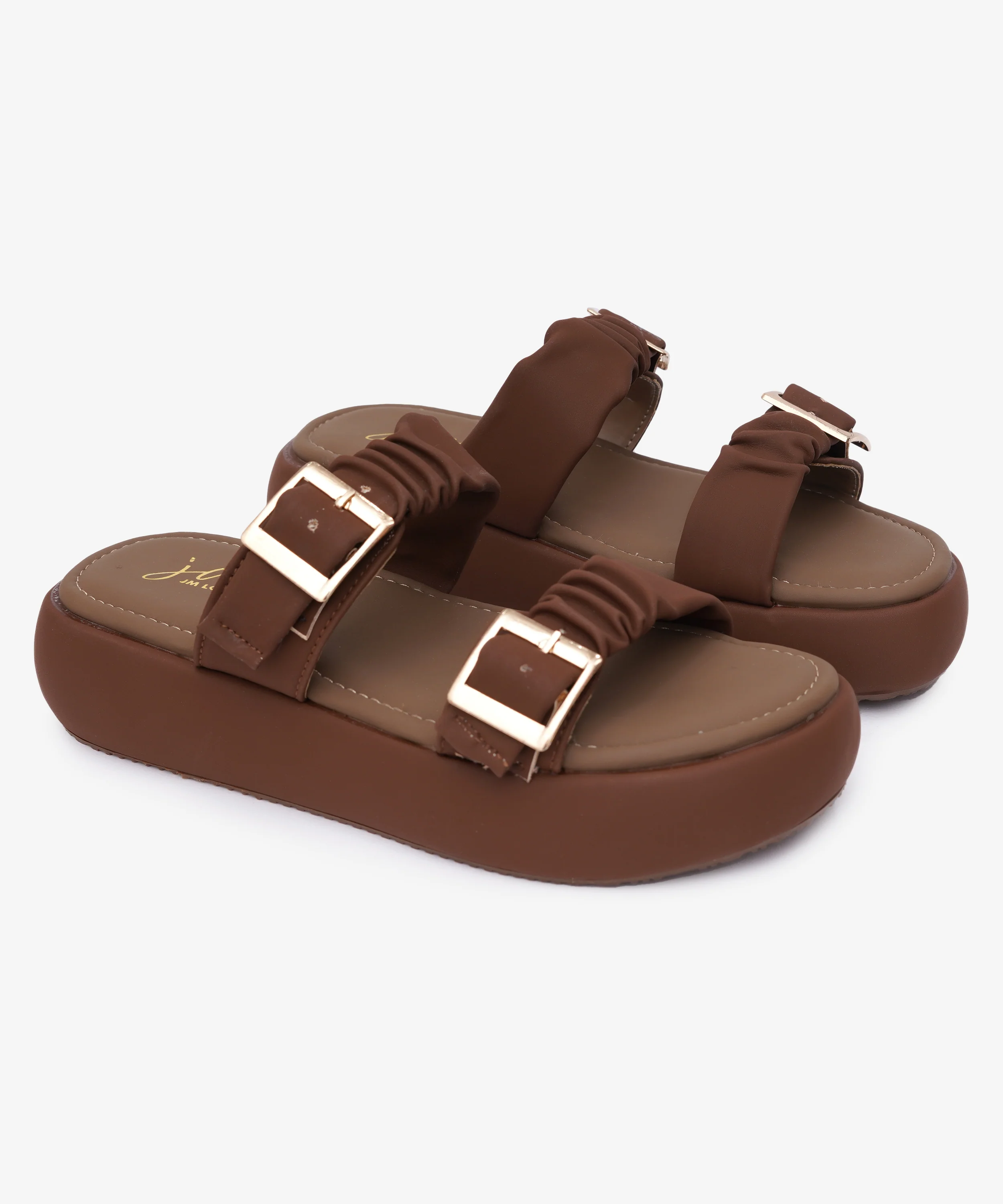 Casual Comfort Sandals with Buckle Detail - Image 6