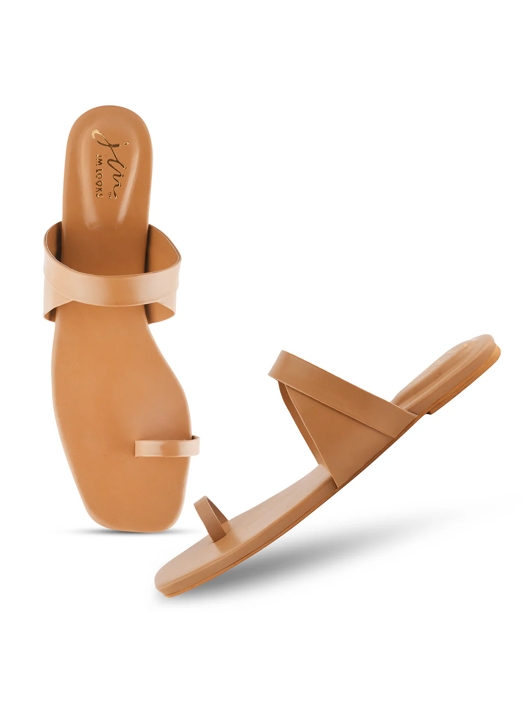 One-Toe Strap Flats - Image 5