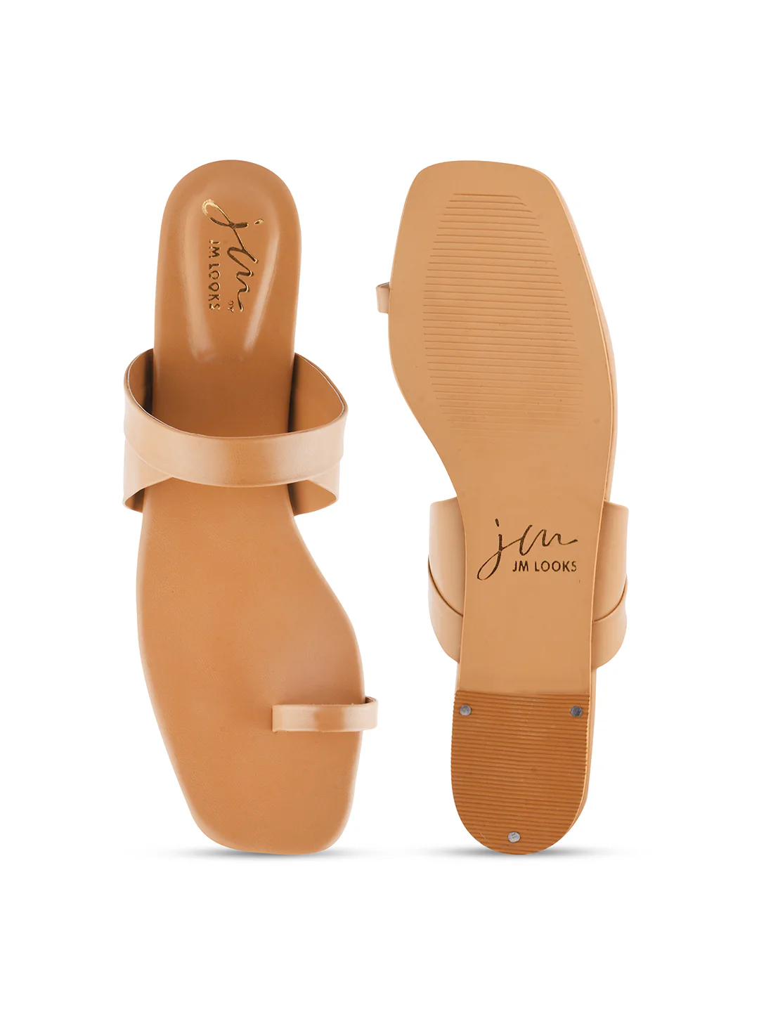 One-Toe Strap Flats - Image 7
