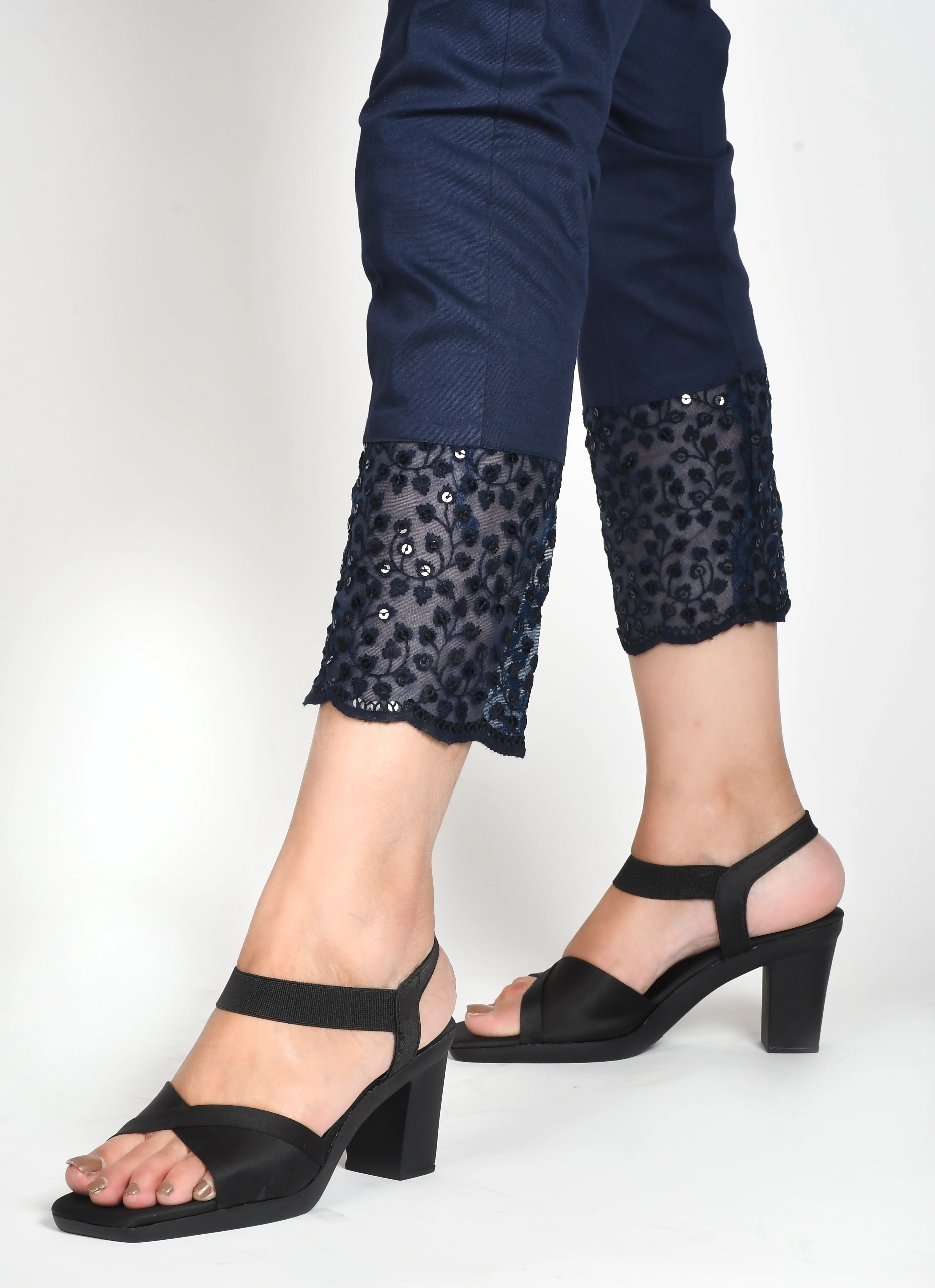 Chunky Sandals with Ankle Strap - Image 3