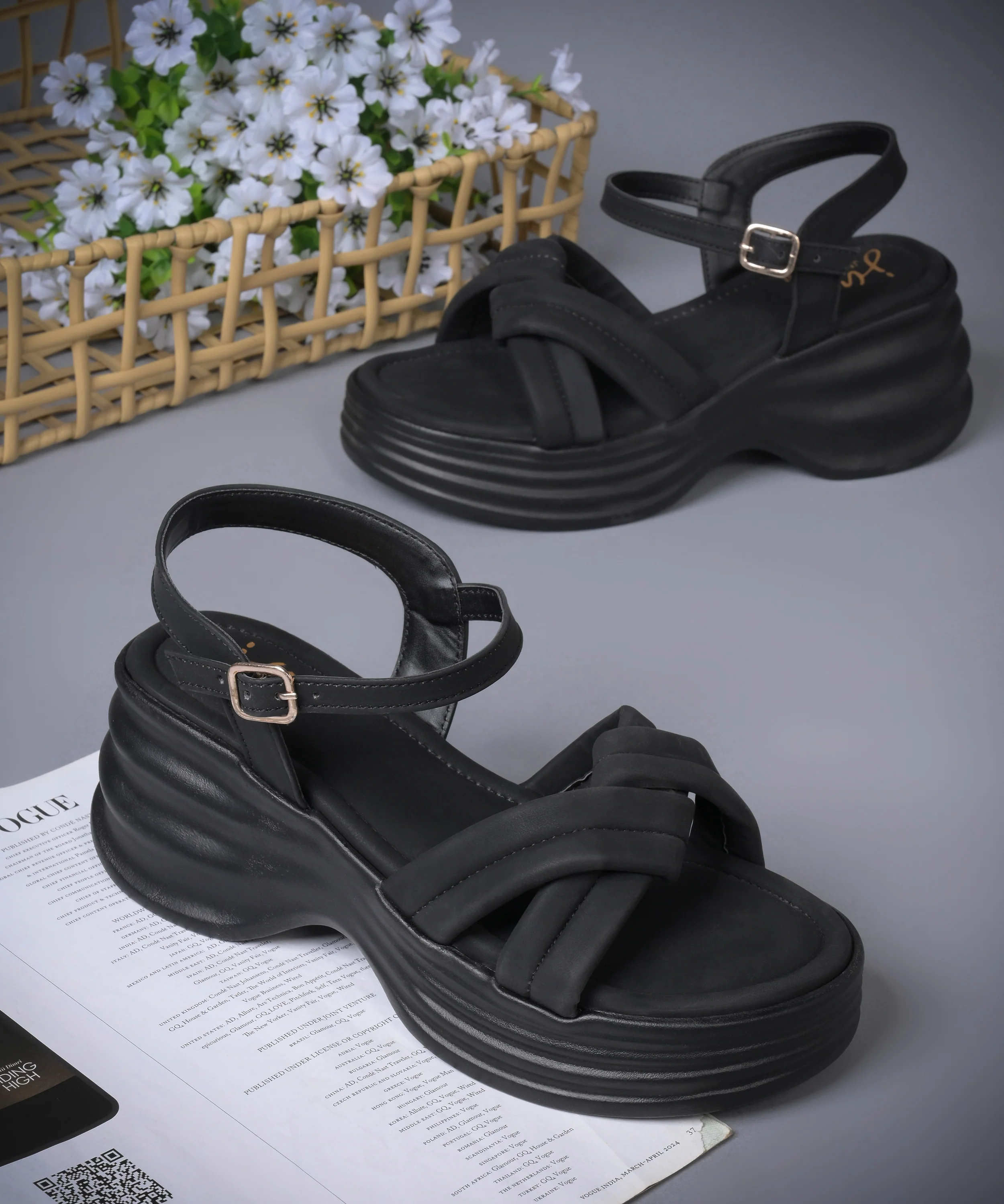 Chunky Sole Fashion Platform Sandals