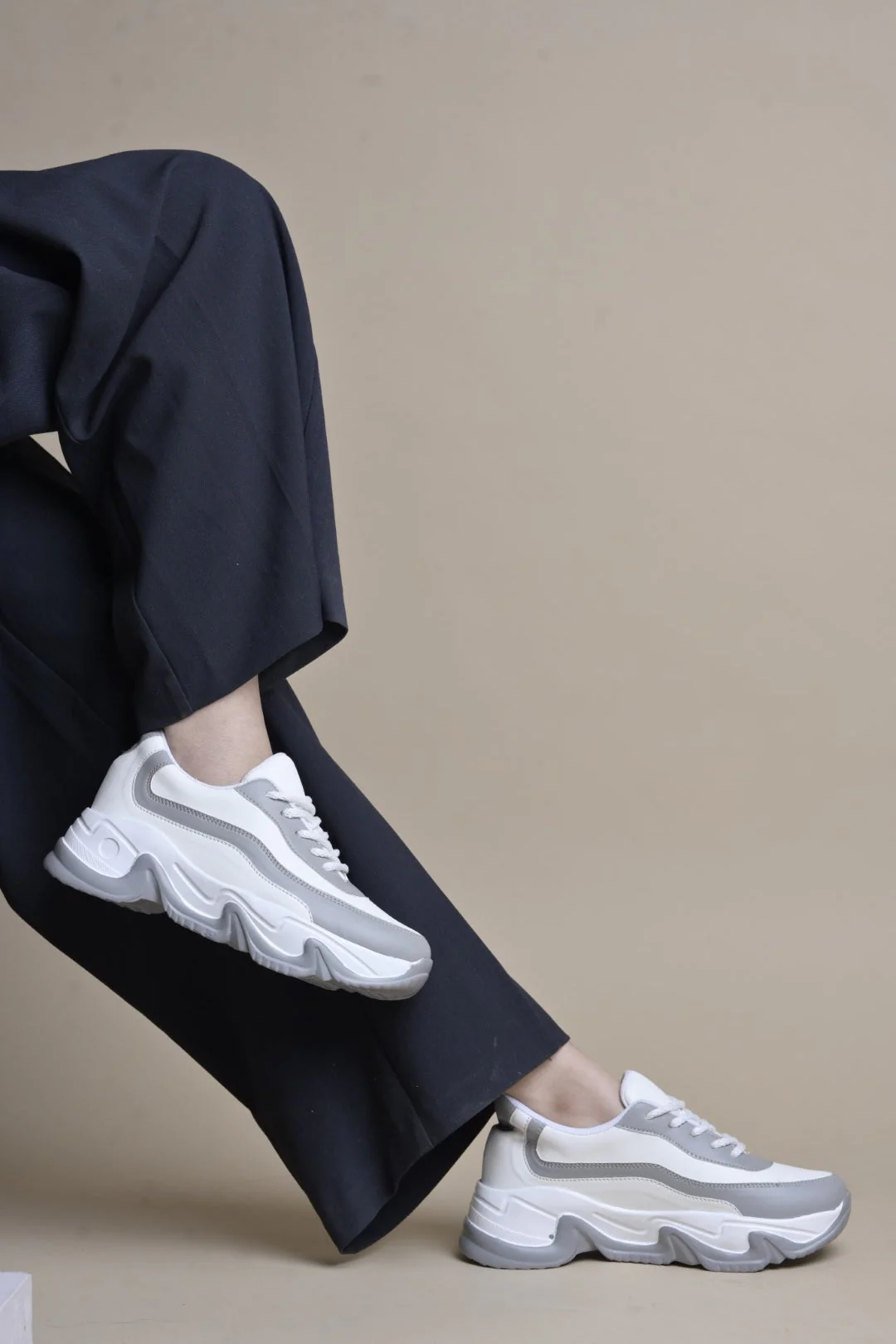 Jm Looks Stylish Chunky Sole Sneakers - Image 5