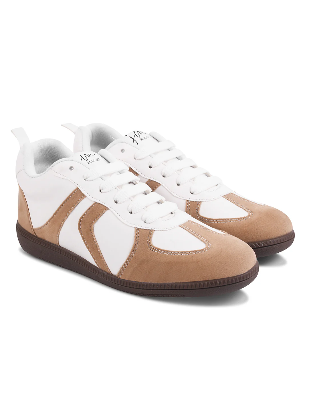 Colorblock Suede Trainer Sneaker for Women - Image 21