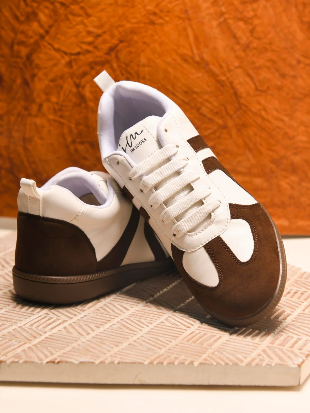 Colorblock Suede Trainer Sneaker for Women - Image 24