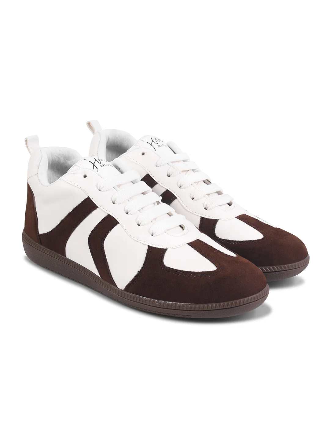 Colorblock Suede Trainer Sneaker for Women - Image 27