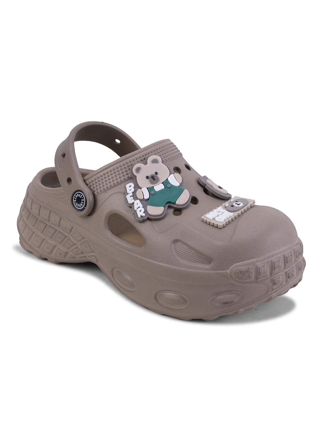 Comfort Clogs with Decorative Teddy Charms - Image 6