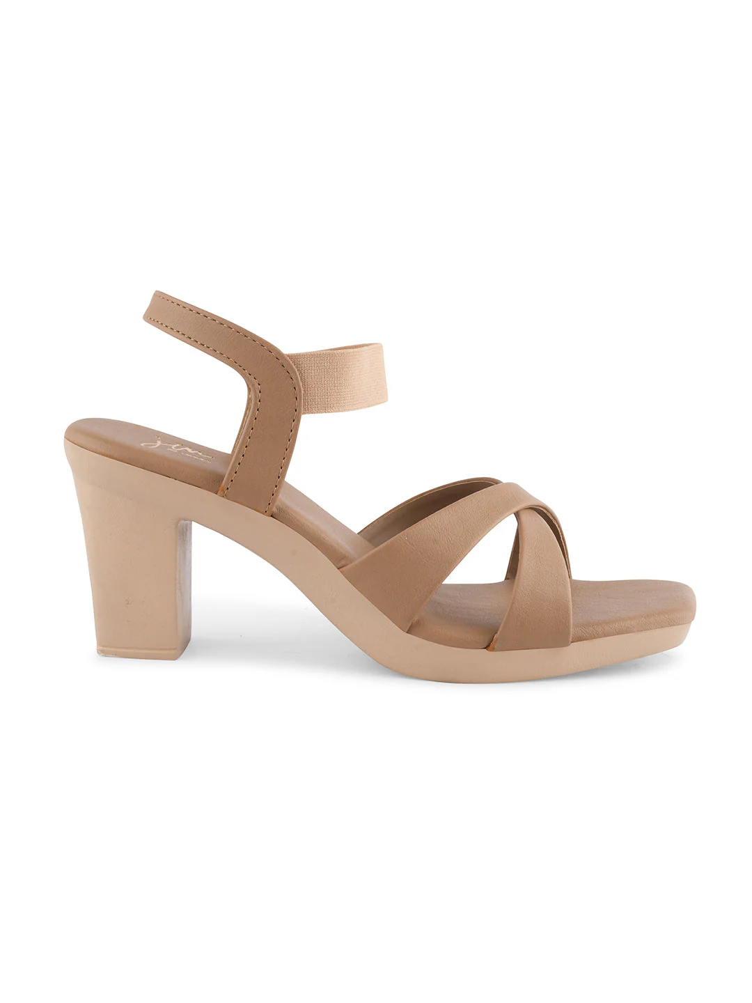 Jm Looks Women's Multi-Strap Sculpted Heel Sandals - Image 7