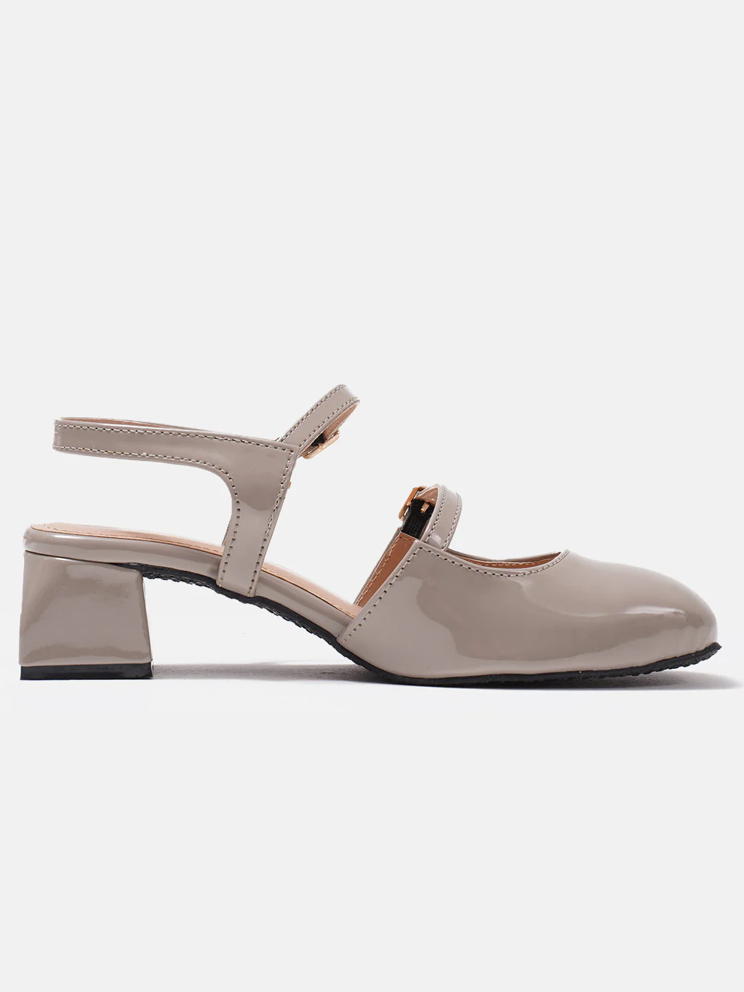 JM Looks Mary Jane Shoes 2 Inch Block Heel Buckle double strap - Image 26