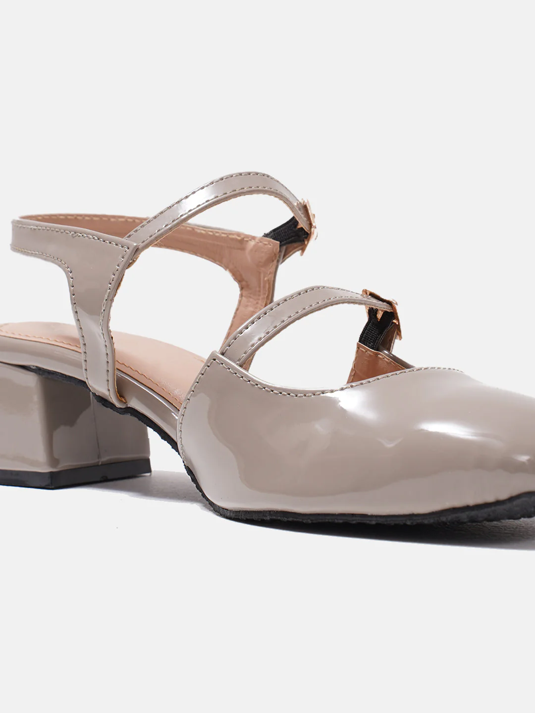 JM Looks Mary Jane Shoes 2 Inch Block Heel Buckle double strap - Image 27