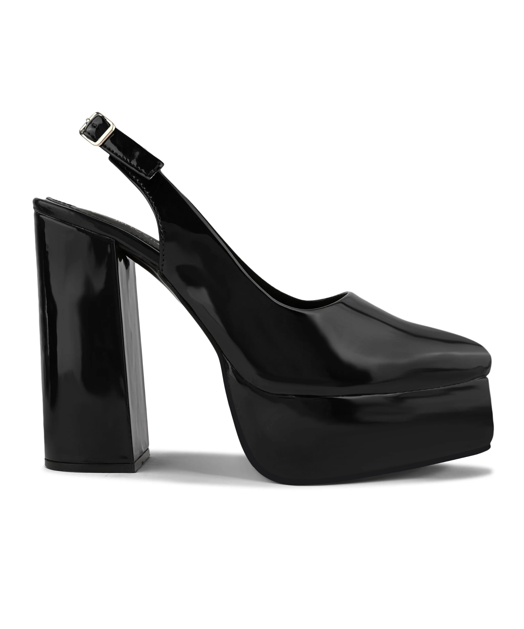 Elegant High Heels with Pointed Toe and Chunky Heel Design - Image 6
