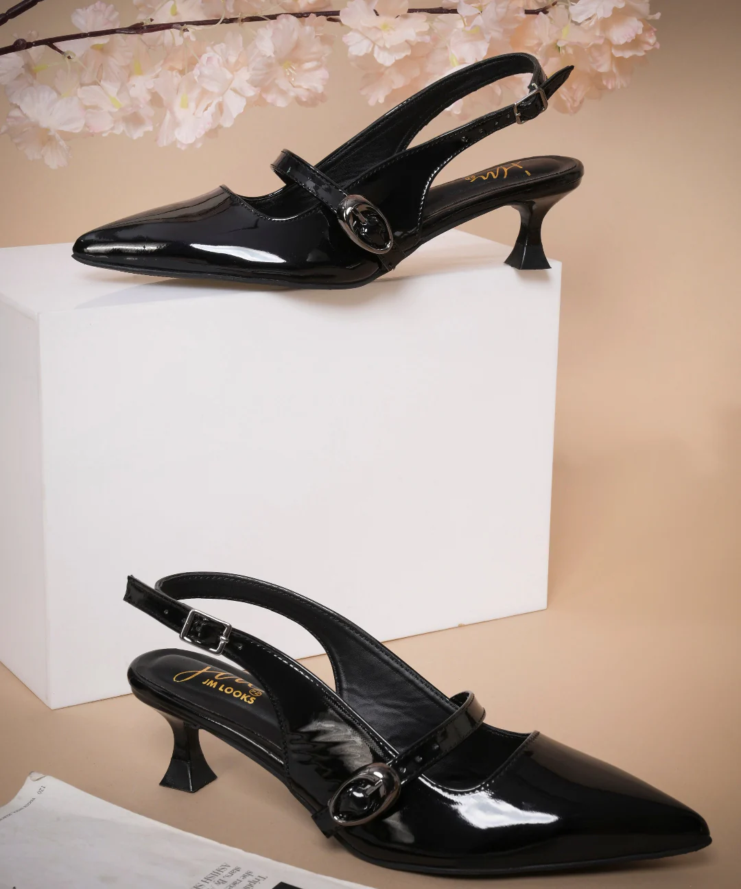Elegant Pointed Toe Slingbacks