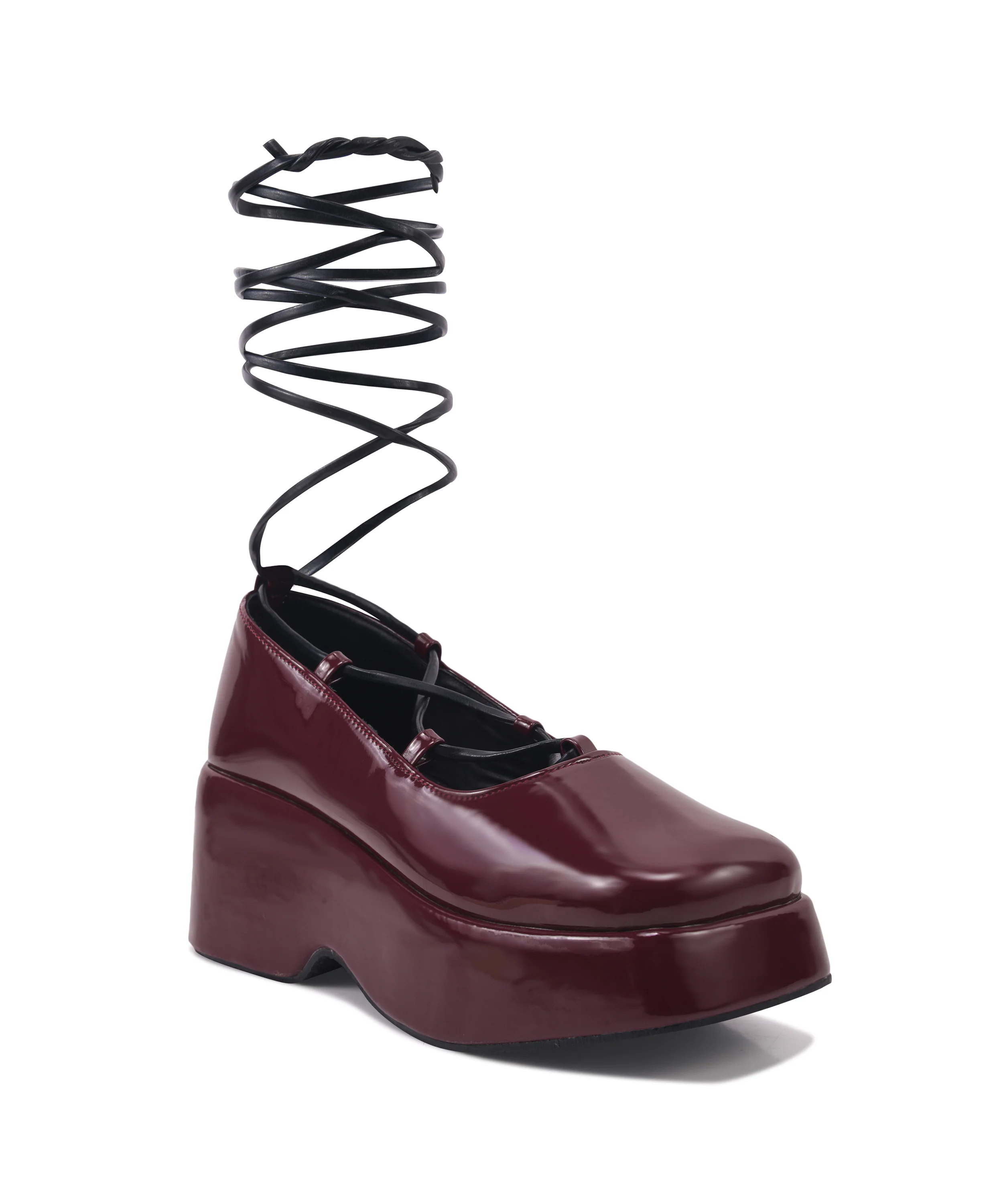 Elevated Shoes with Chunky Platform Heels Pumps for Women - Image 6