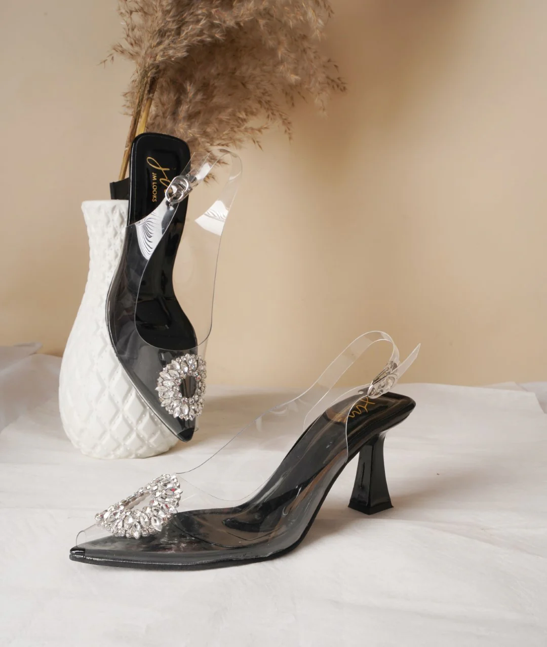 Transparent Heel with Ankle Strap - Image 11
