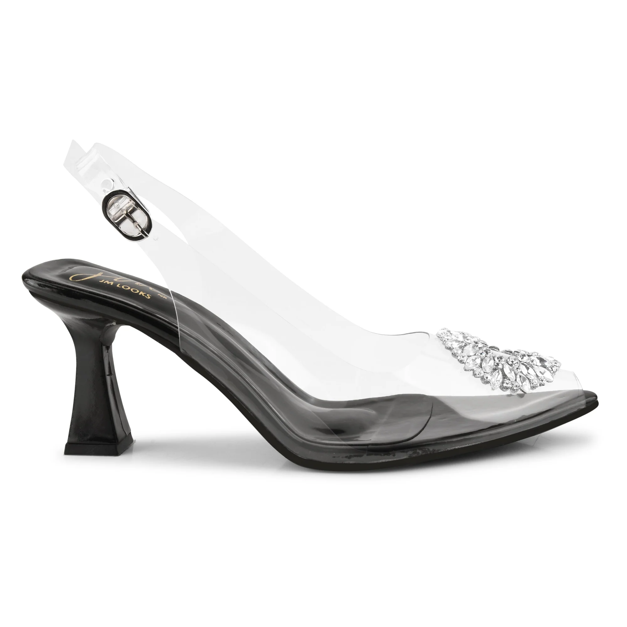 Transparent Heel with Ankle Strap - Image 12