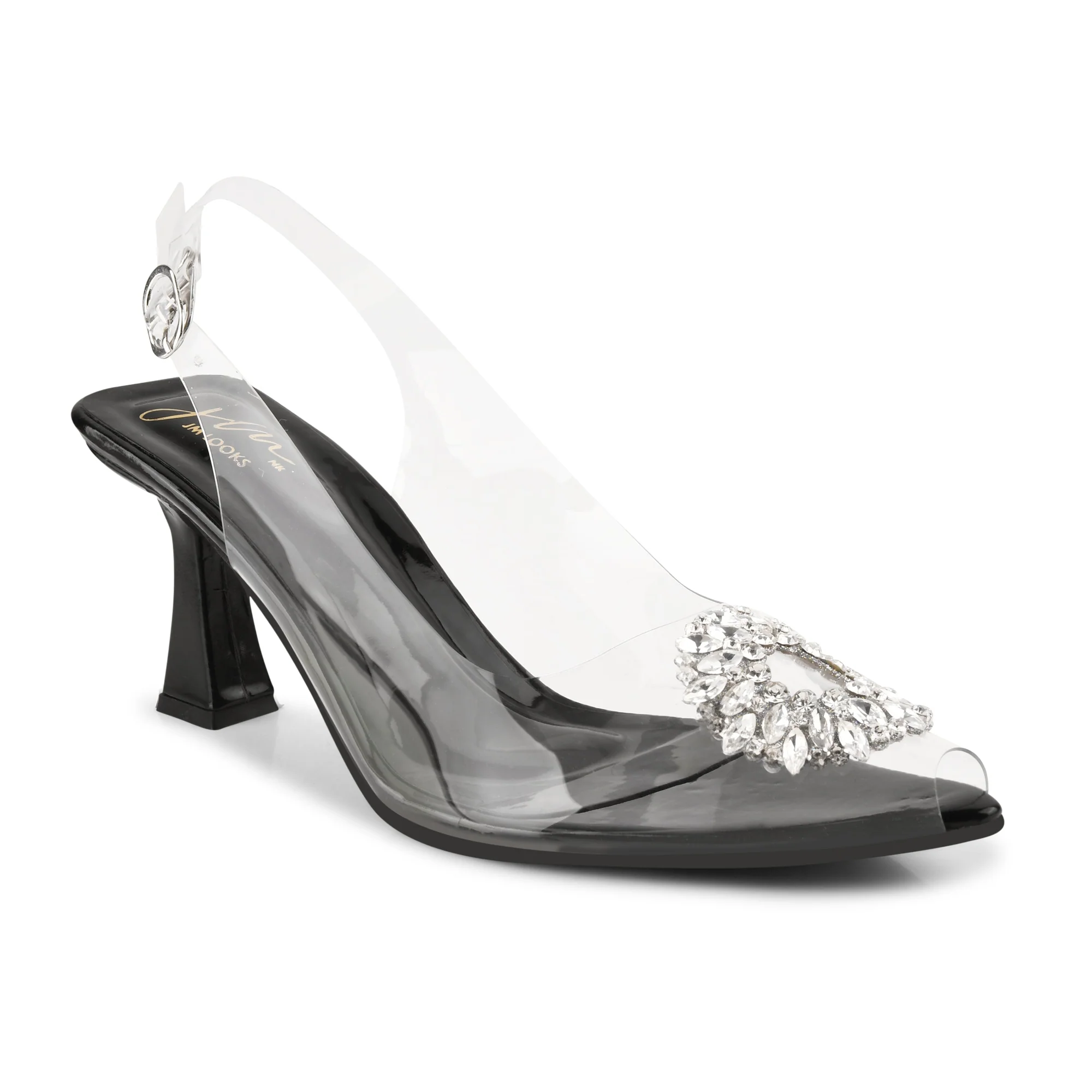 Transparent Heel with Ankle Strap - Image 13