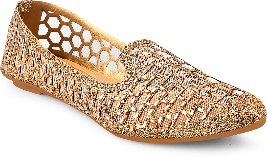 Embellished Pointed-Toe Jutti - Image 3