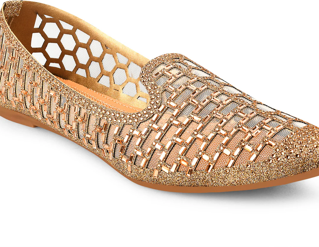 Embellished Pointed-Toe Jutti - Image 6