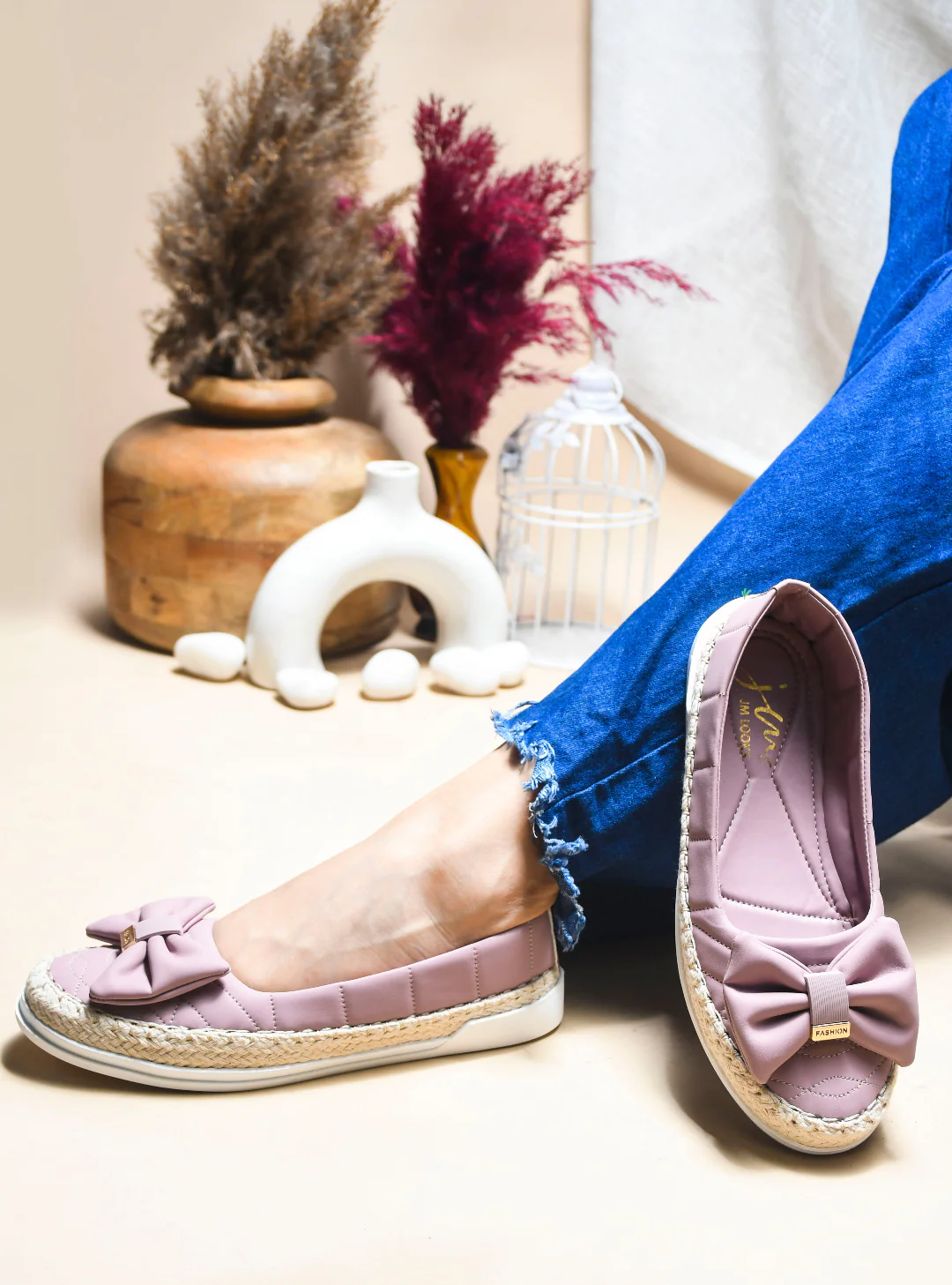 JM Looks Espadrille Bow Loafers - Image 11