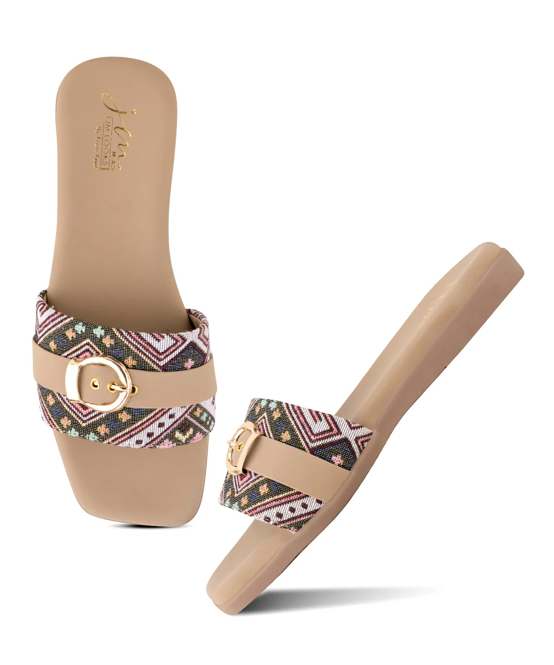 Everyday Chic Printed Slides - Image 17