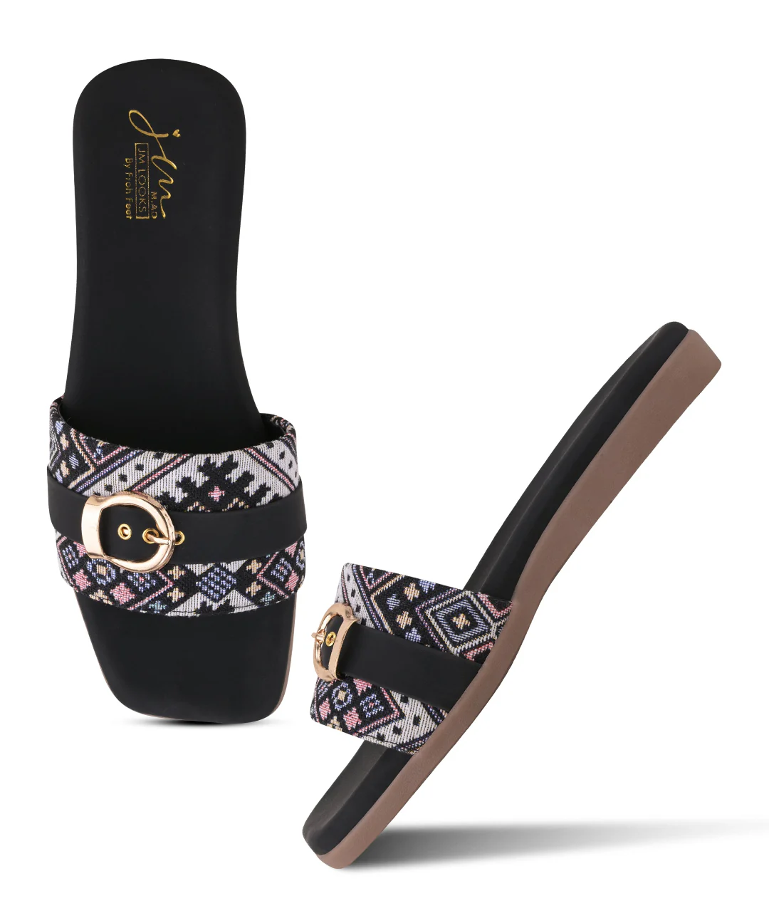 Everyday Chic Printed Slides - Image 5