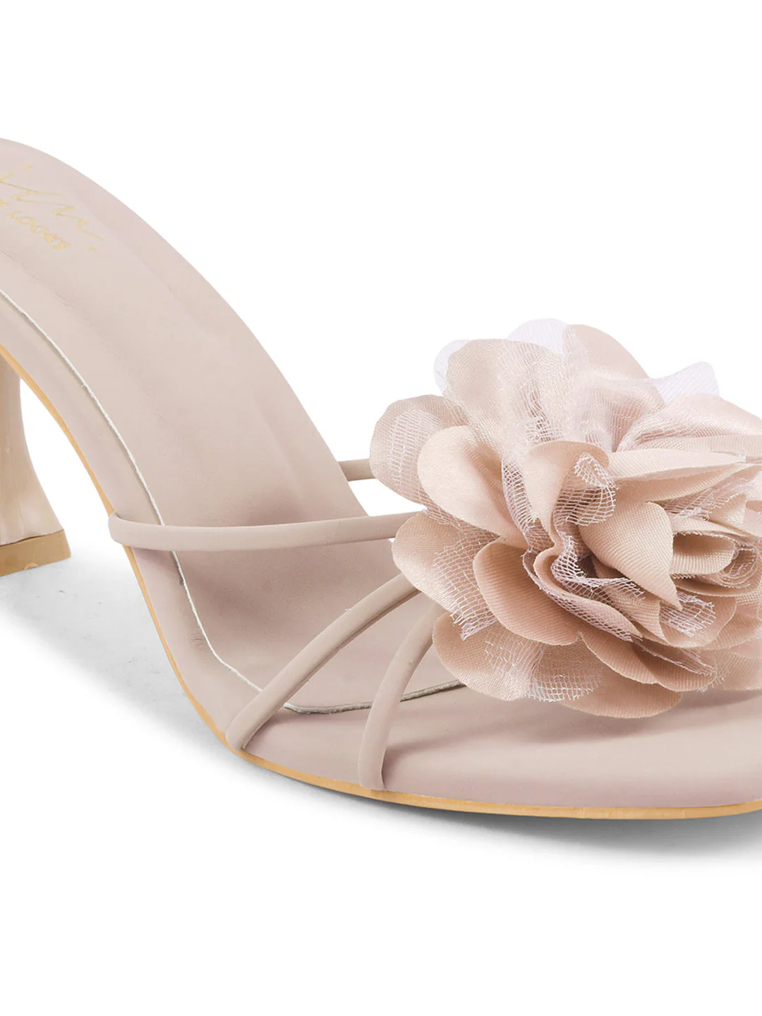 Jm Looks Floral Embellished Stiletto Mules for Women & Girls - Image 18