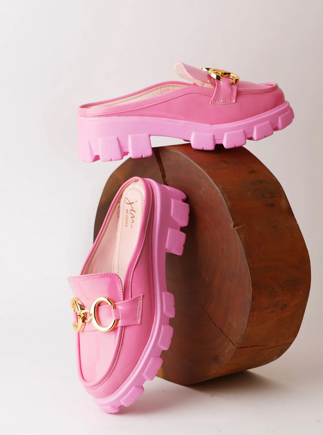 Front Buckle Detailed Half Loafer - Image 5