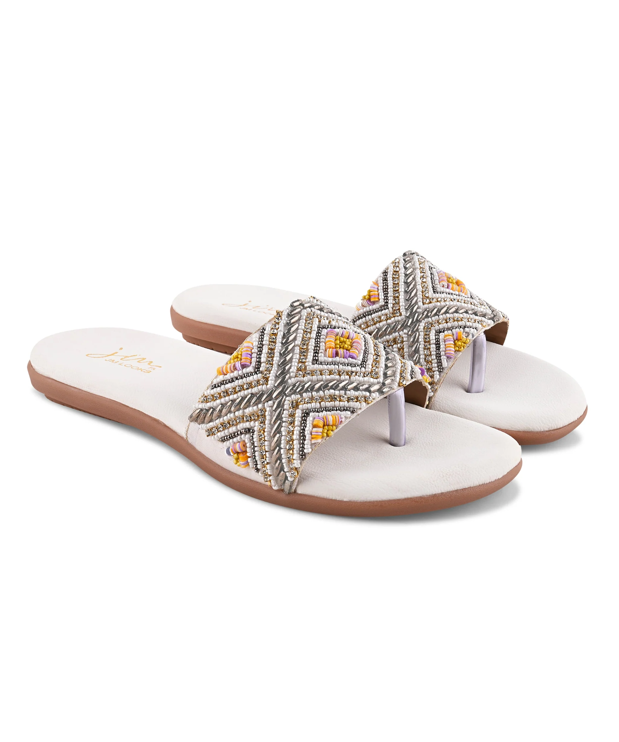 Gilded Grace Beaded Flats - Image 18
