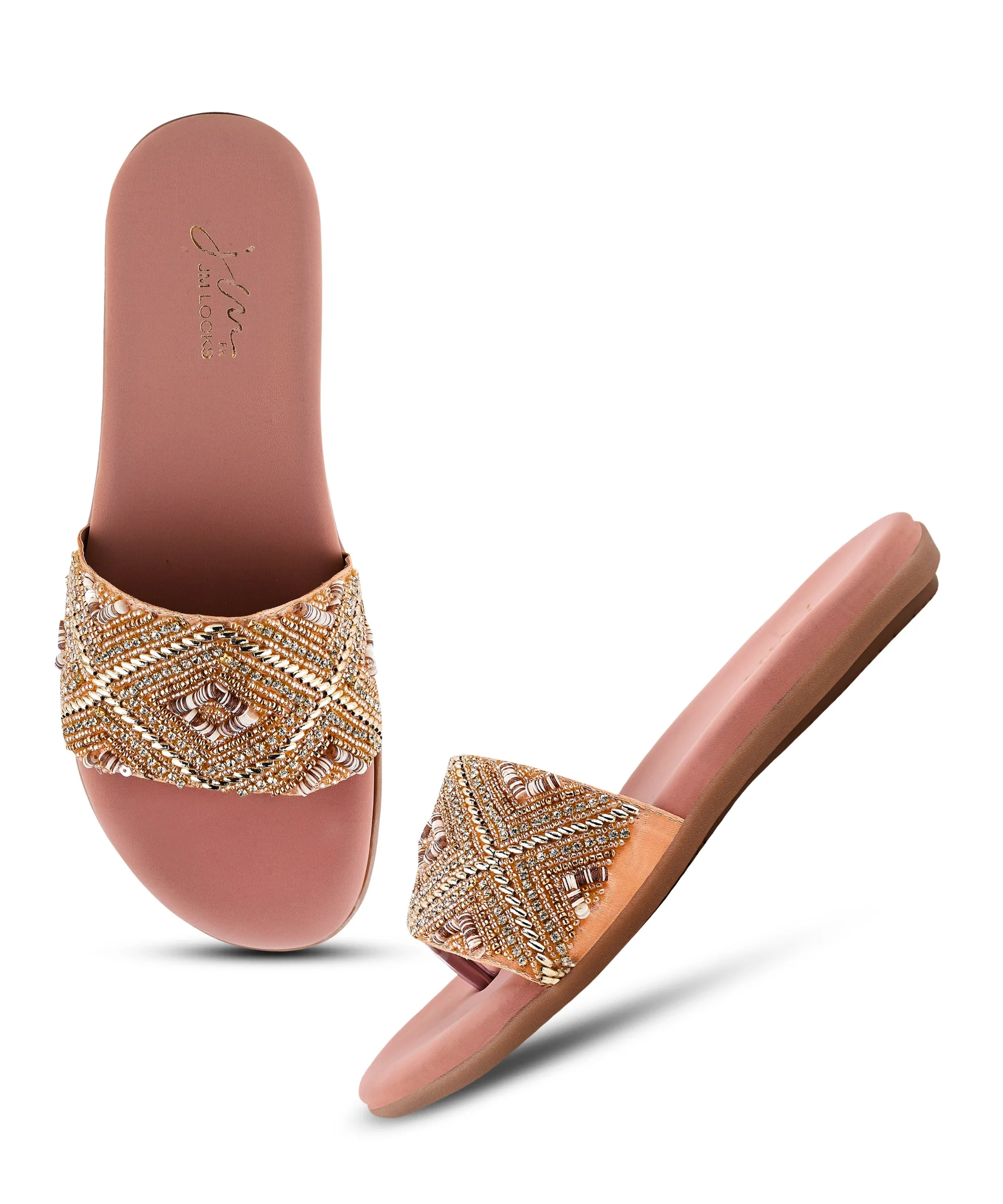 Gilded Grace Beaded Flats - Image 5