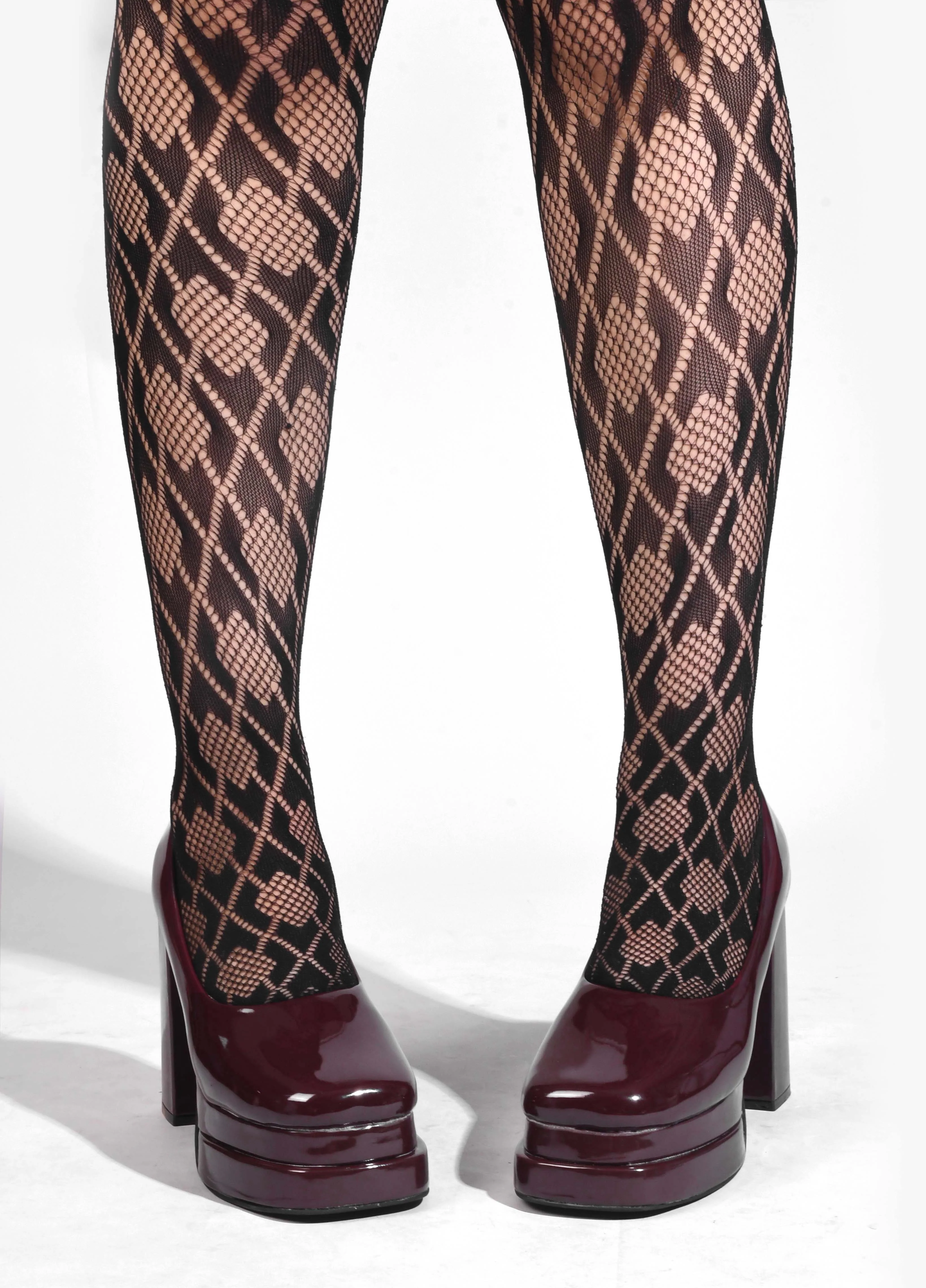 JM Looks Glossy Mary Jane Chunky Platform High Heels Closed Toe - Image 9