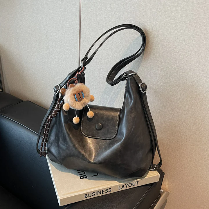 Hobo Shoulder Tote Bag - Image 4
