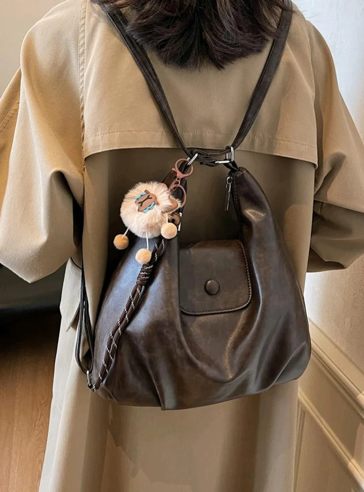 Hobo Shoulder Tote Bag - Image 5