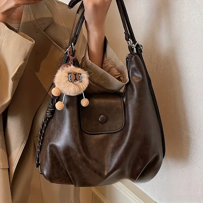 Hobo Shoulder Tote Bag - Image 7