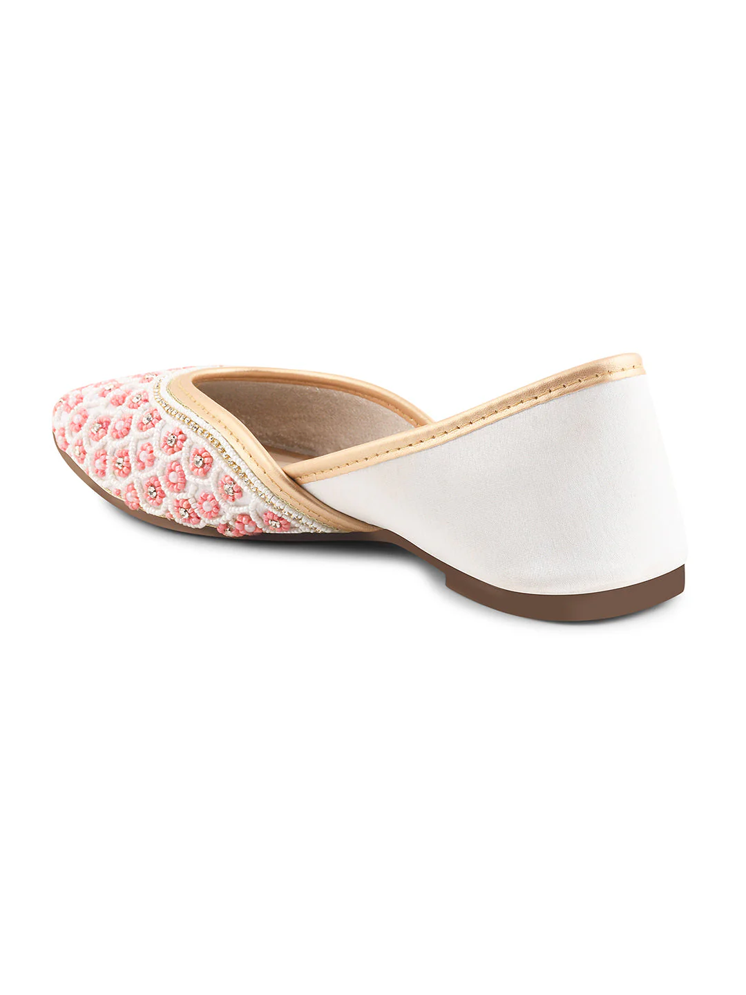 Jm Looks Embellished Petal Design Juttis - Image 10