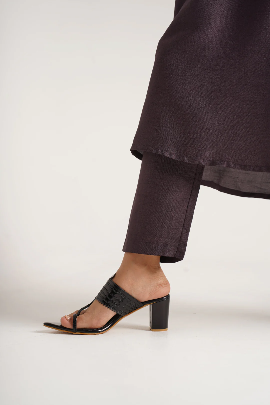 Jm Looks Classic Toe-Ring Block Heels - Image 4