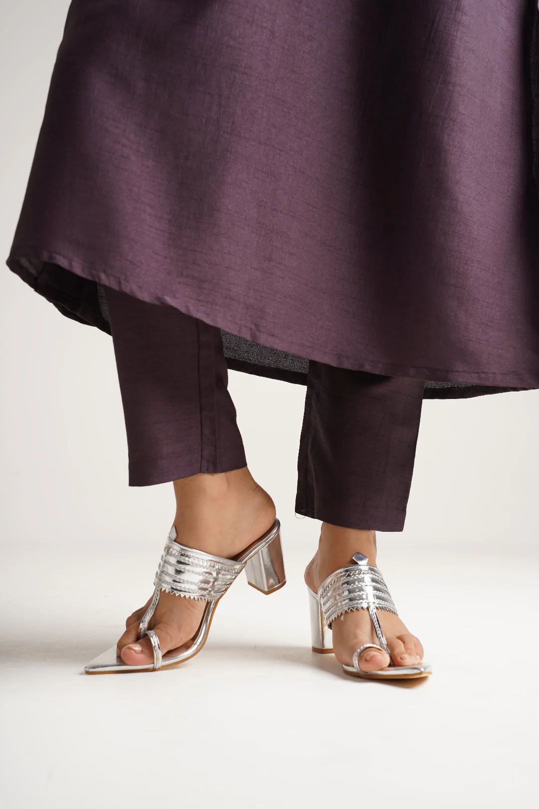 Jm Looks Classic Toe-Ring Block Heels - Image 5