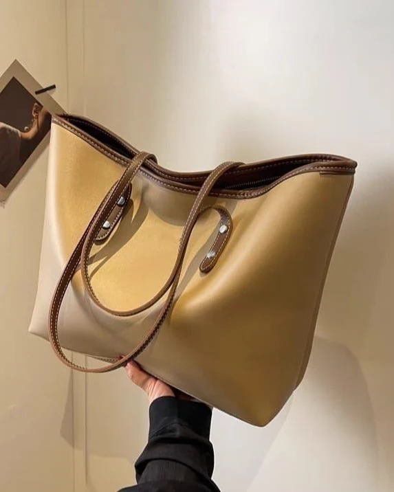 Large Shoulder Tote Bag - Image 10