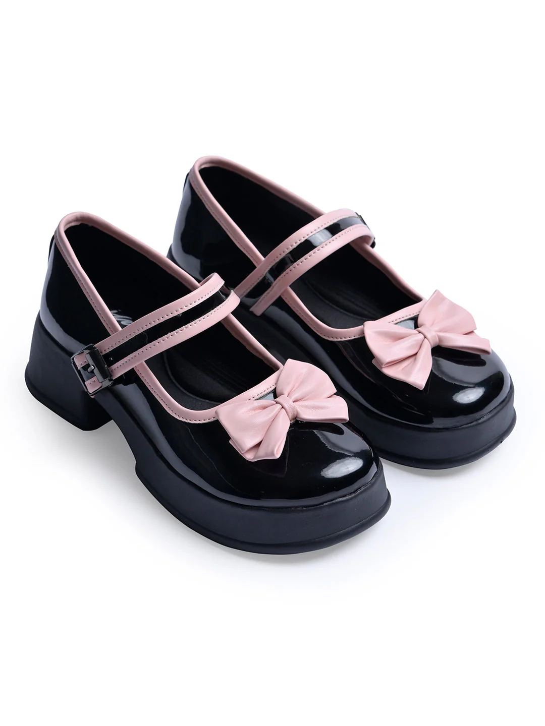 JM Looks Mary Jane Shoes Platform Heels - Image 4
