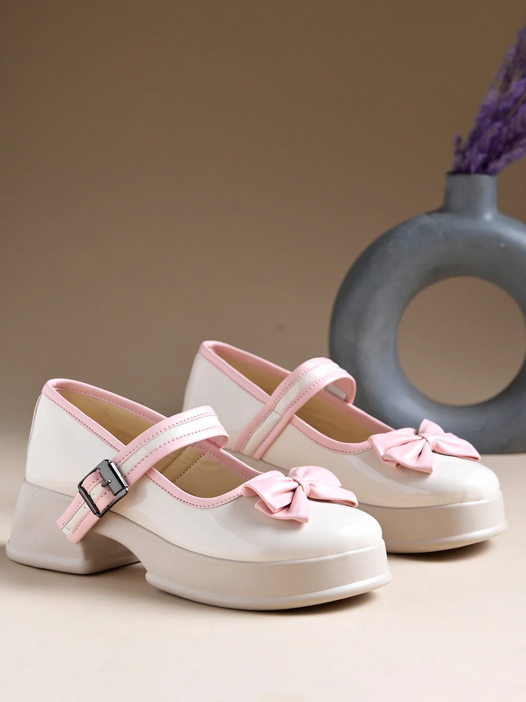 JM Looks Mary Jane Shoes Platform Heels