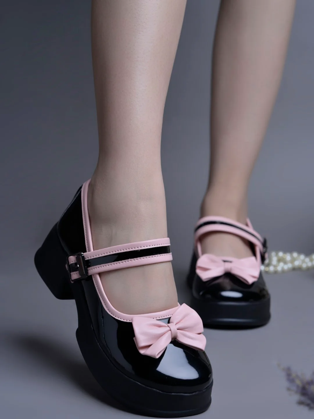 JM Looks Mary Jane Shoes Platform Heels - Image 10