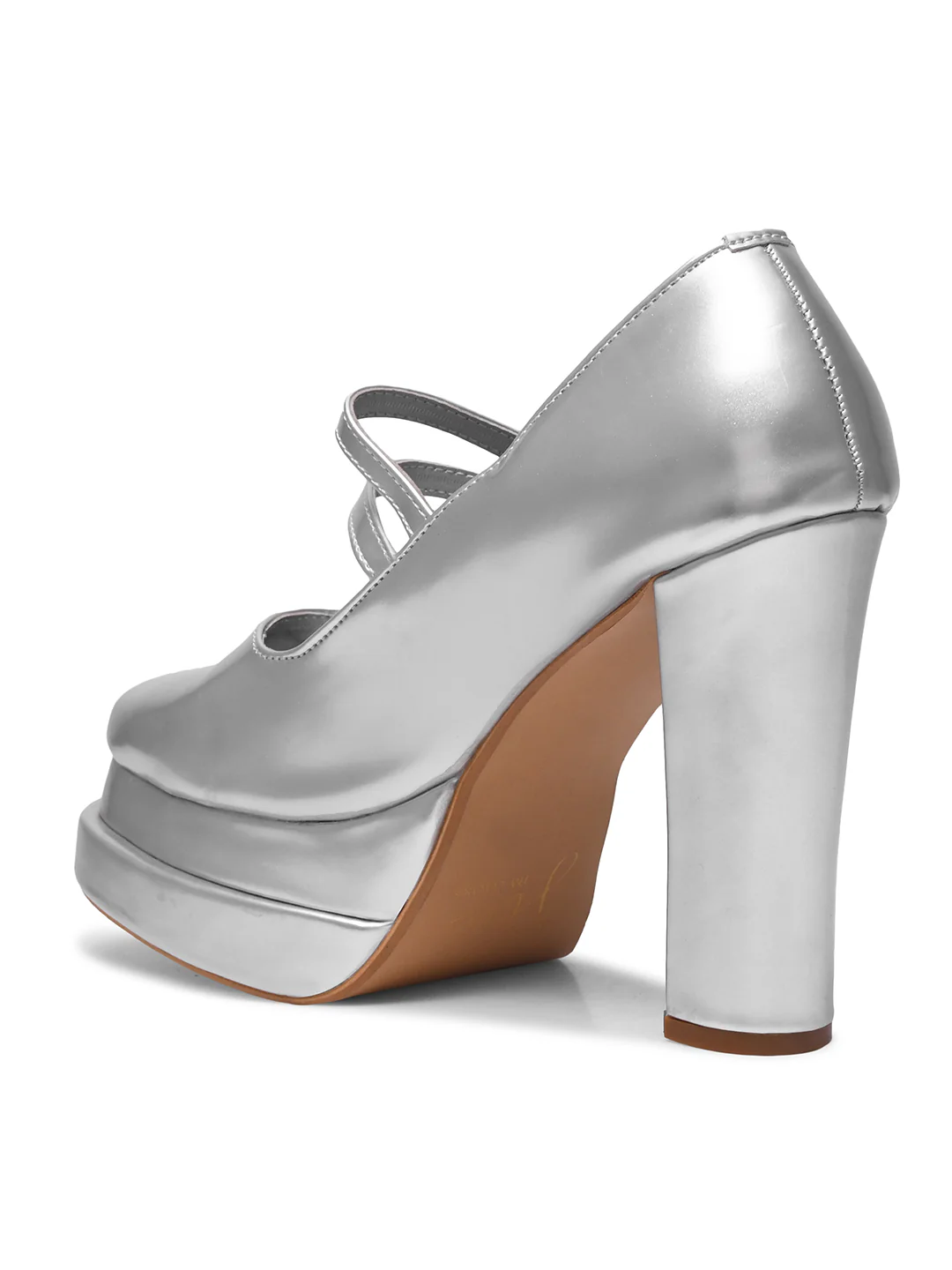 JM Looks Mary Jane Chunky Platform High Heels Closed Toe - Image 18