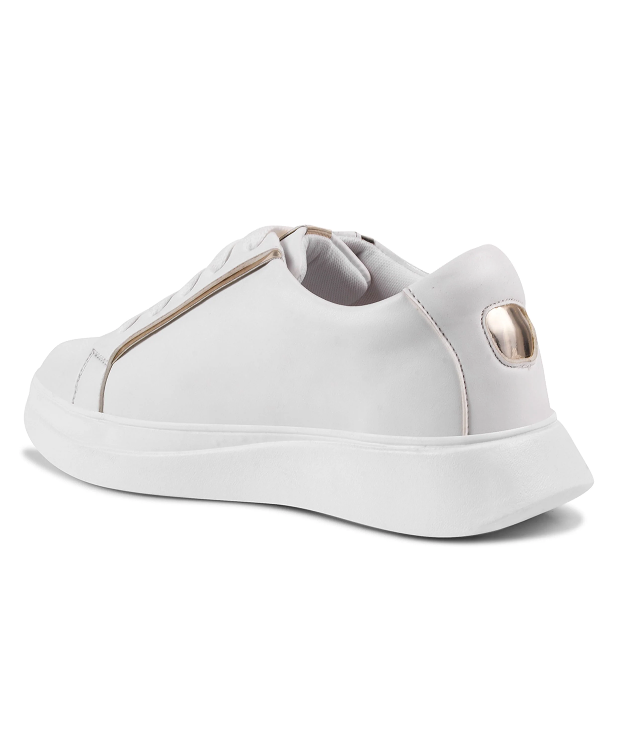 Metallic Sneakers for Women | Lace-Up Chunky Sole - JM Looks - Image 12
