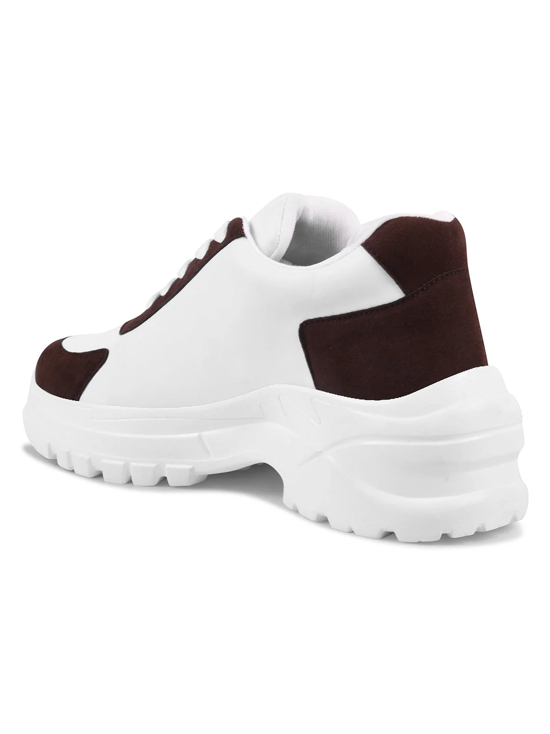 JM Looks Chunky Sole Sneakers with Modern Panel Detailing - Image 8