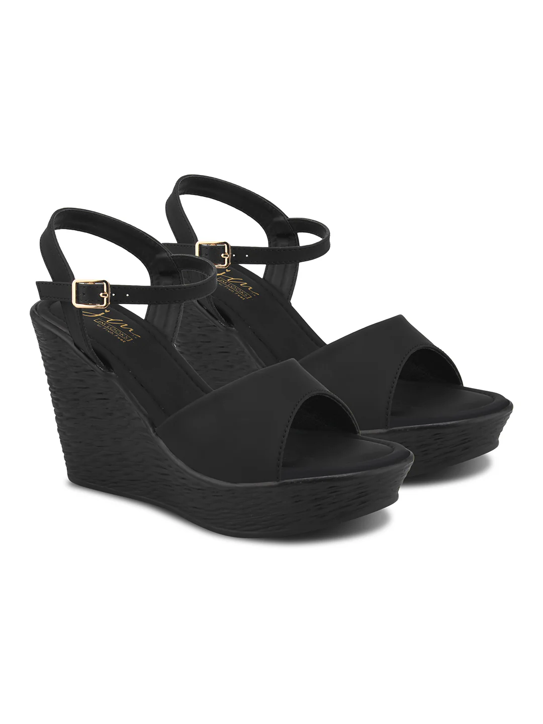 Wedge Sandals for Women Open Toe Ankle Strap Platform Heels - Image 12